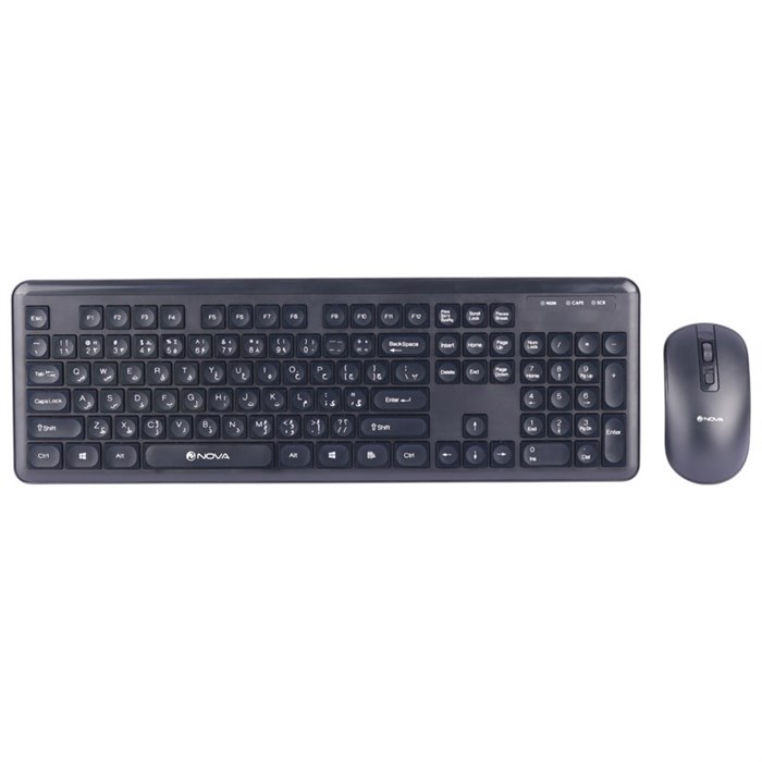 کیبورد و ماوس (کمبو) بی سیم نوا NKM-1402WL